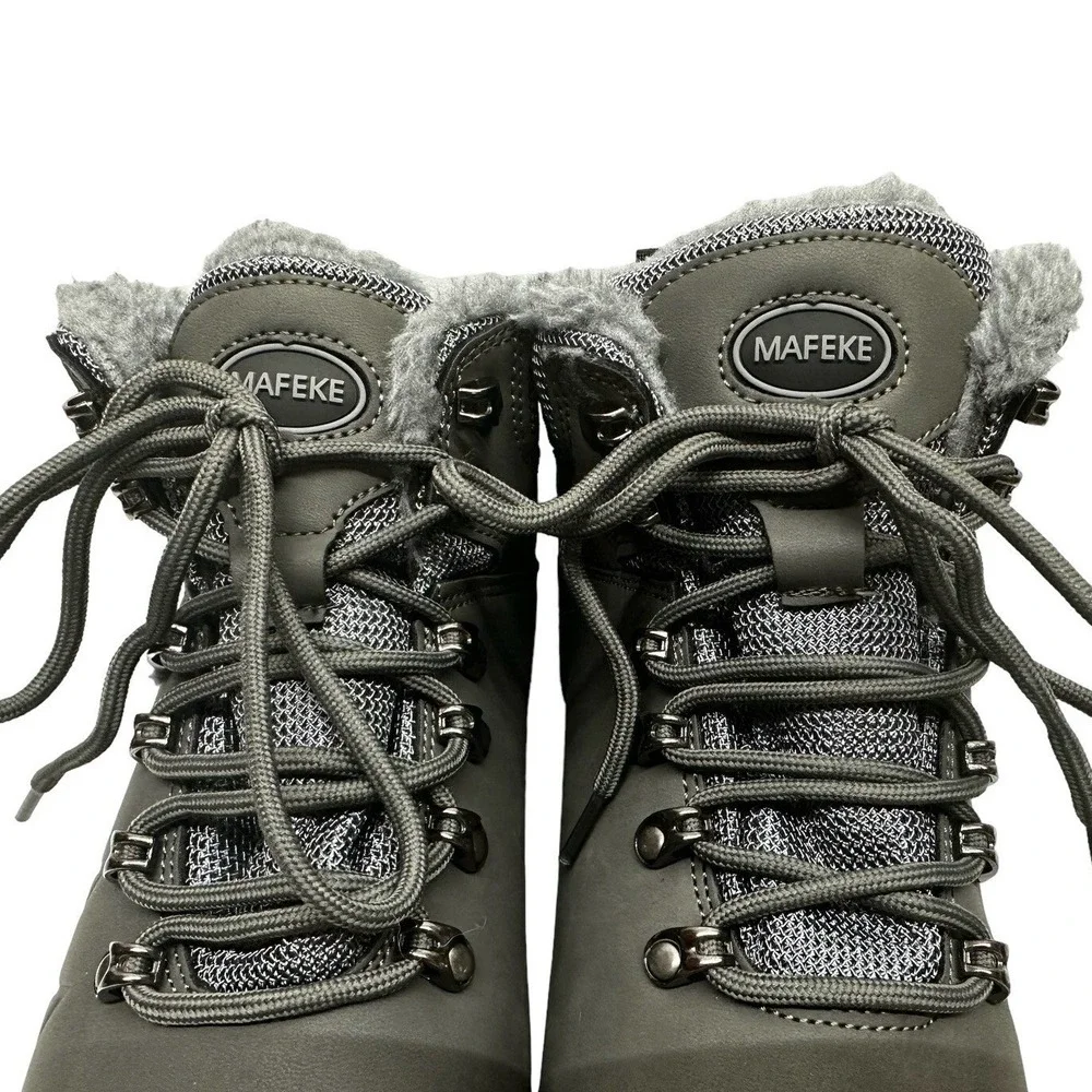 Mafeke Boots‎ Mens US Size 8.5  Snow Winter Ankle Boots Waterproof